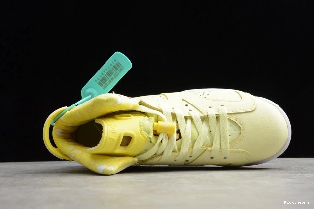 Kicktheory Dynamic (GS) Jordan Floral Air 543390-800 Retro Yellow 6 0721